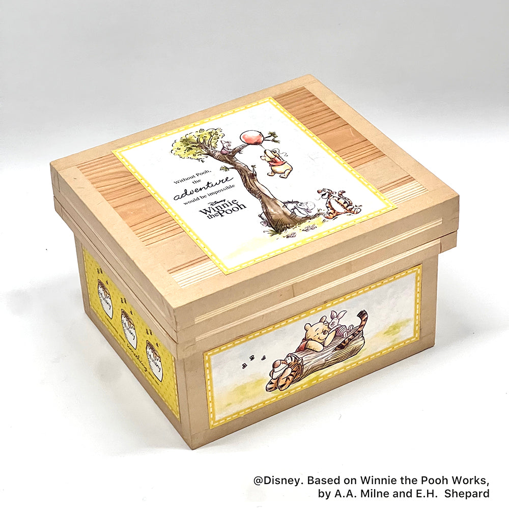 Disney ディズニー茶箱 「Winnie the Pooh: Adventure in Woods 」