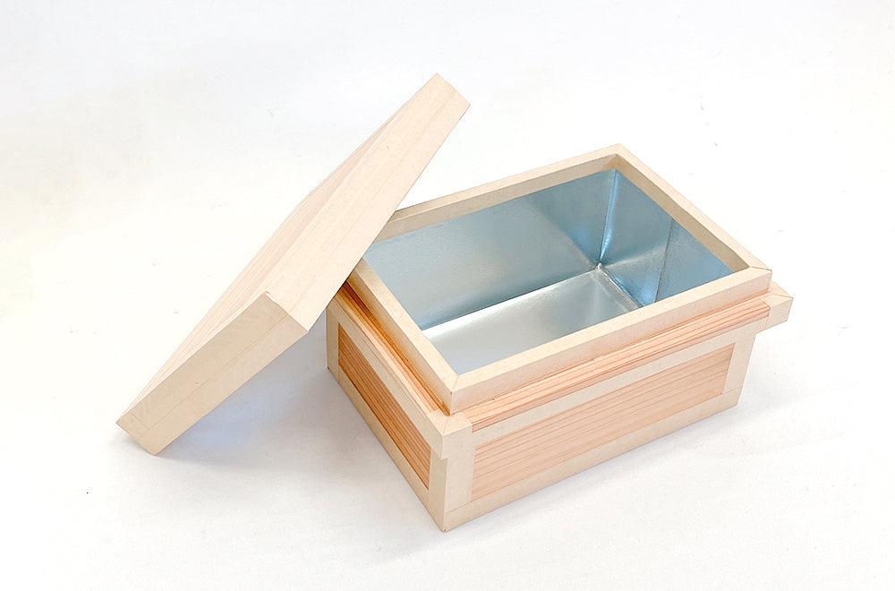 茶箱 1KS 収納ボックス 卓上サイズ 防虫防湿 保存容器 日本製 ナチュラル シンプル 木箱 インテリア茶箱キット