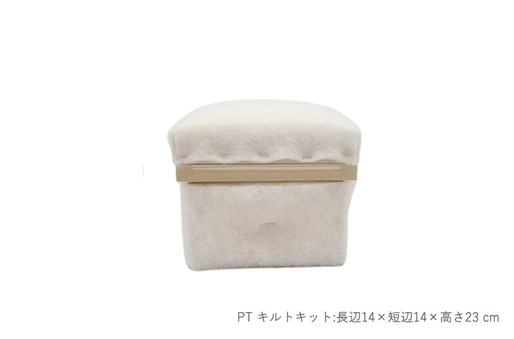茶箱 PT 収納ボックス 卓上サイズ 防虫防湿 保存容器 日本製 ナチュラル シンプル 木箱 インテリア茶箱キット