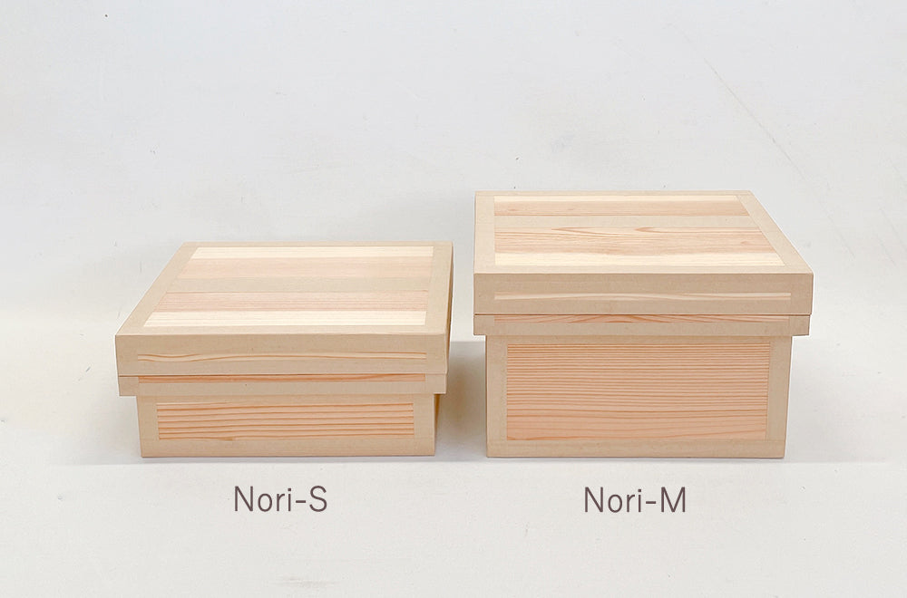 茶箱 Nori-M 収納ボックス 卓上サイズ 防虫防湿 保存容器 日本製 ナチュラル シンプル 木箱 インテリア茶箱キット