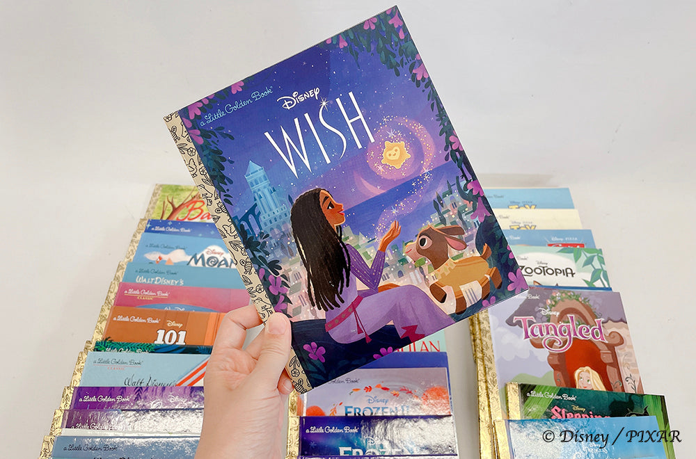 Disney ディズニー茶箱「Disney All Time Classics and Latest Favorites」蘭字ラベル茶箱 絵本 収納ボックス