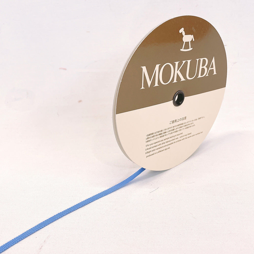 グログランリボン(幅5mm)カルトナージュ リボン ハンドメイド 手芸 アクセサリー 材料 素材 パーツ 手芸 MOKUBA 木馬 /10cm ※50cm(個数5)以上10cm単位でご購入下さい
