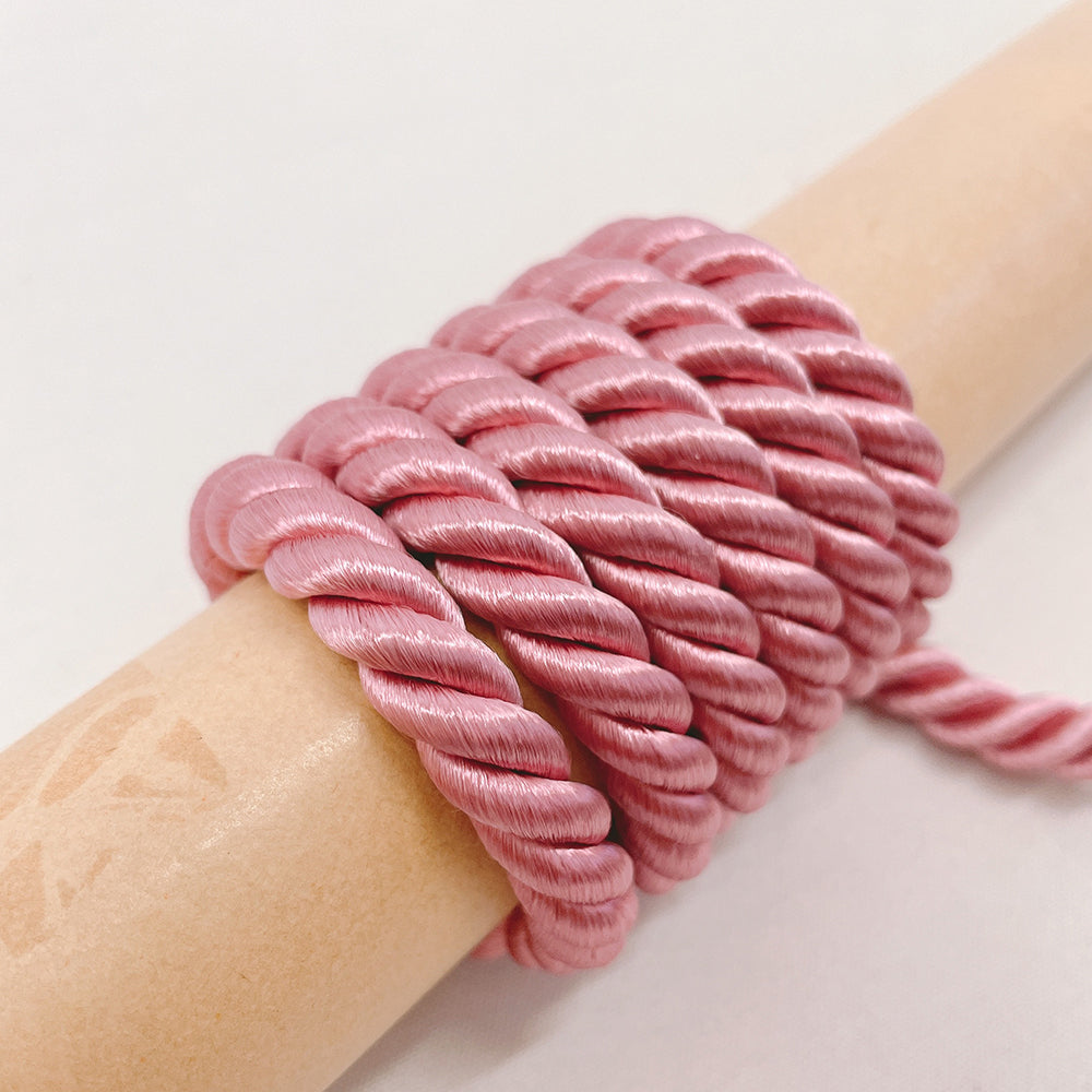ロープ 紐 ハンドメイド 手芸 材料 素材 パーツ ヘアアクセサリー レーヨン ツイストコード TRIMCO トリムコ / 10cm ※50cm(個数5)以上10cm単位でご購入下さい