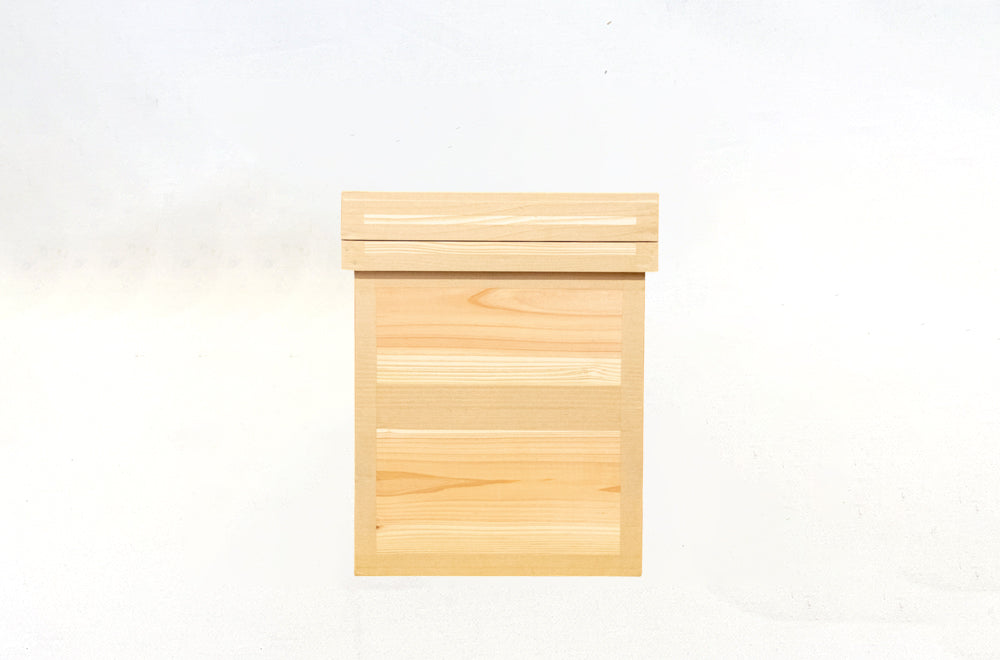 茶箱 STOOL 収納ボックス 中サイズ 防虫防湿 保存容器 日本製 ナチュラル シンプル 木箱 インテリア茶箱キット