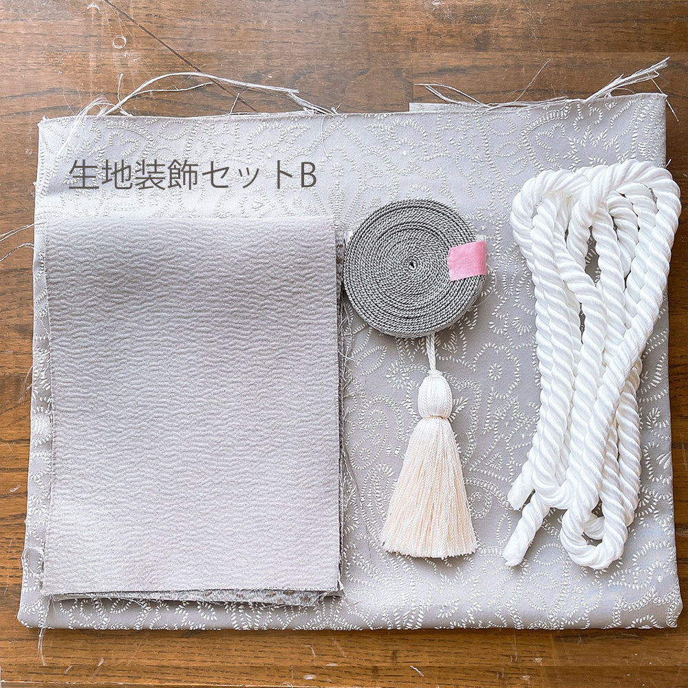 【お楽しみ福袋】5Kセレニティ茶箱生地装飾セット+茶箱キット付き!