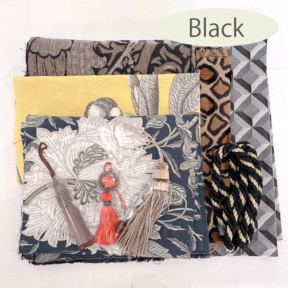 【お楽しみ福袋】モリス入りミニ生地・タッセルセット 5種