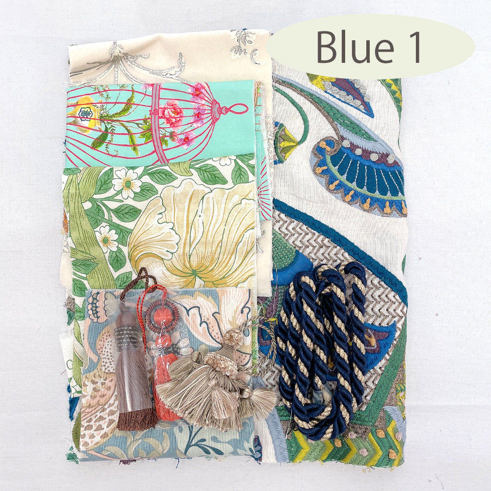 【お楽しみ福袋】モリス入りミニ生地・タッセルセット 5種