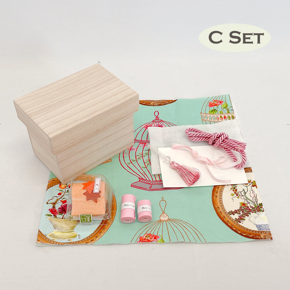 【お楽しみ福袋】koha*ミニ茶箱制作キット 3種