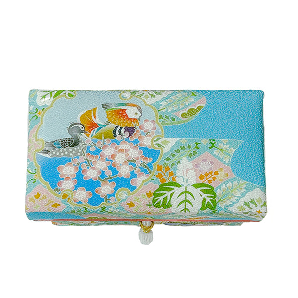 季の箱(横長) おしどりB