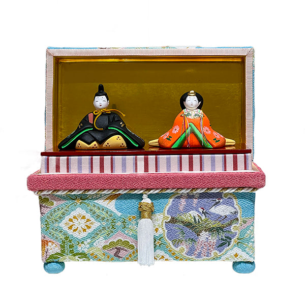 季の箱(横長) おしどりB