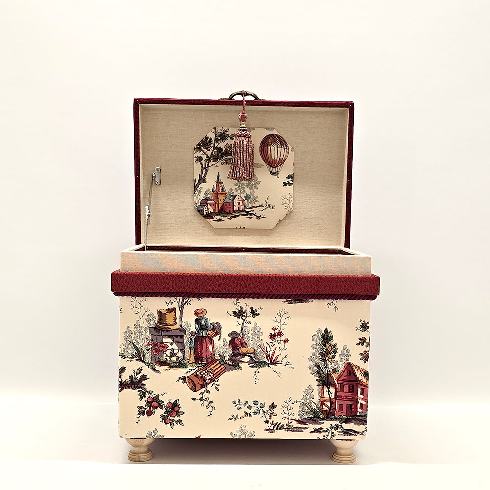 インテリア茶箱 10K型 BRAQUNIE SCENES DE CAMPAGNE