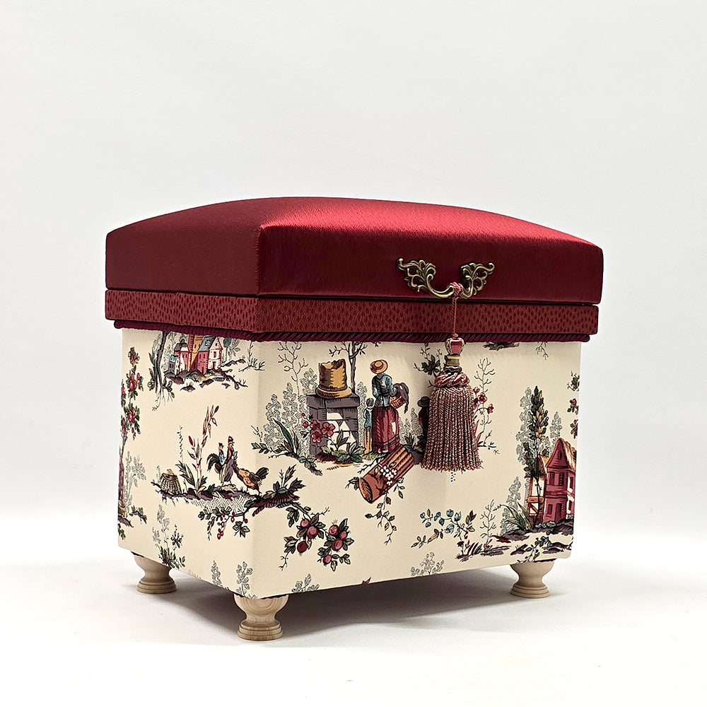 インテリア茶箱 10K型 BRAQUNIE SCENES DE CAMPAGNE