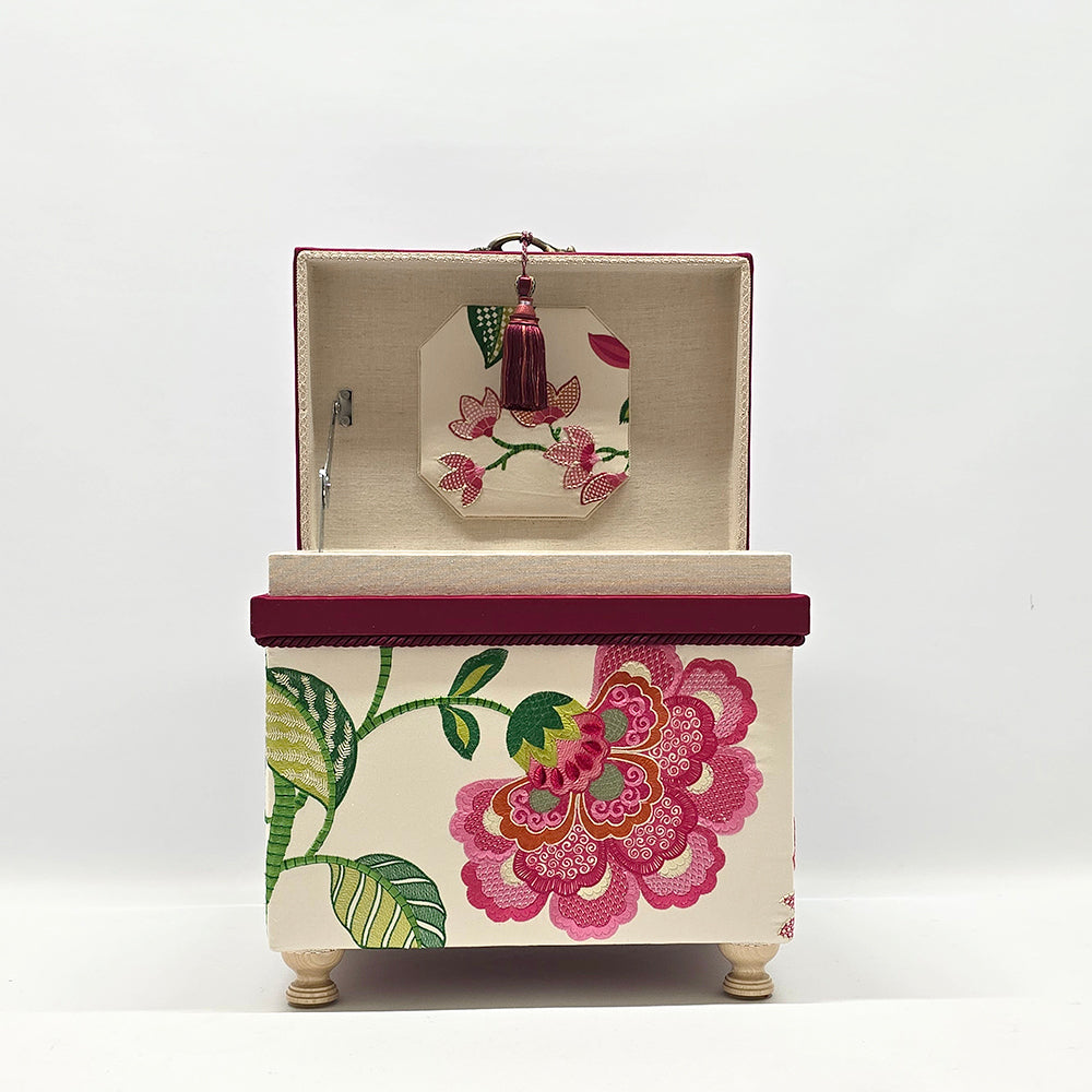 インテリア茶箱 10K型 MANUEL CANOVAS 「Mina Rose Indien」