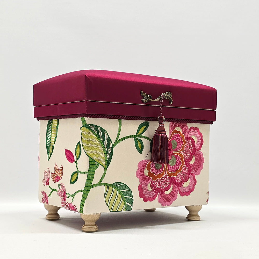 インテリア茶箱 10K型 MANUEL CANOVAS 「Mina Rose Indien」