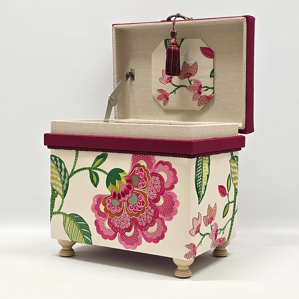 インテリア茶箱 10K型 MANUEL CANOVAS 「Mina Rose Indien」