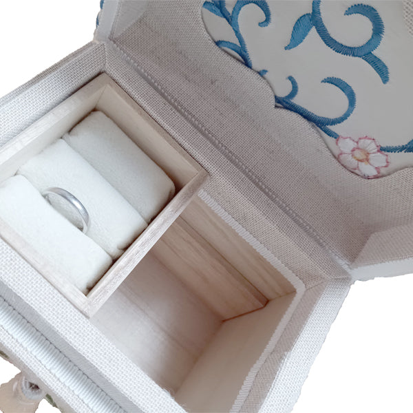 ラグジュアリーミニ茶箱 アーティチョーク