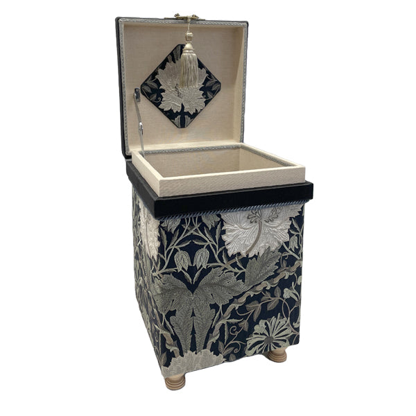 インテリア茶箱STOOL William Morris Pure Morris 「Honeysuckle&Tulip」