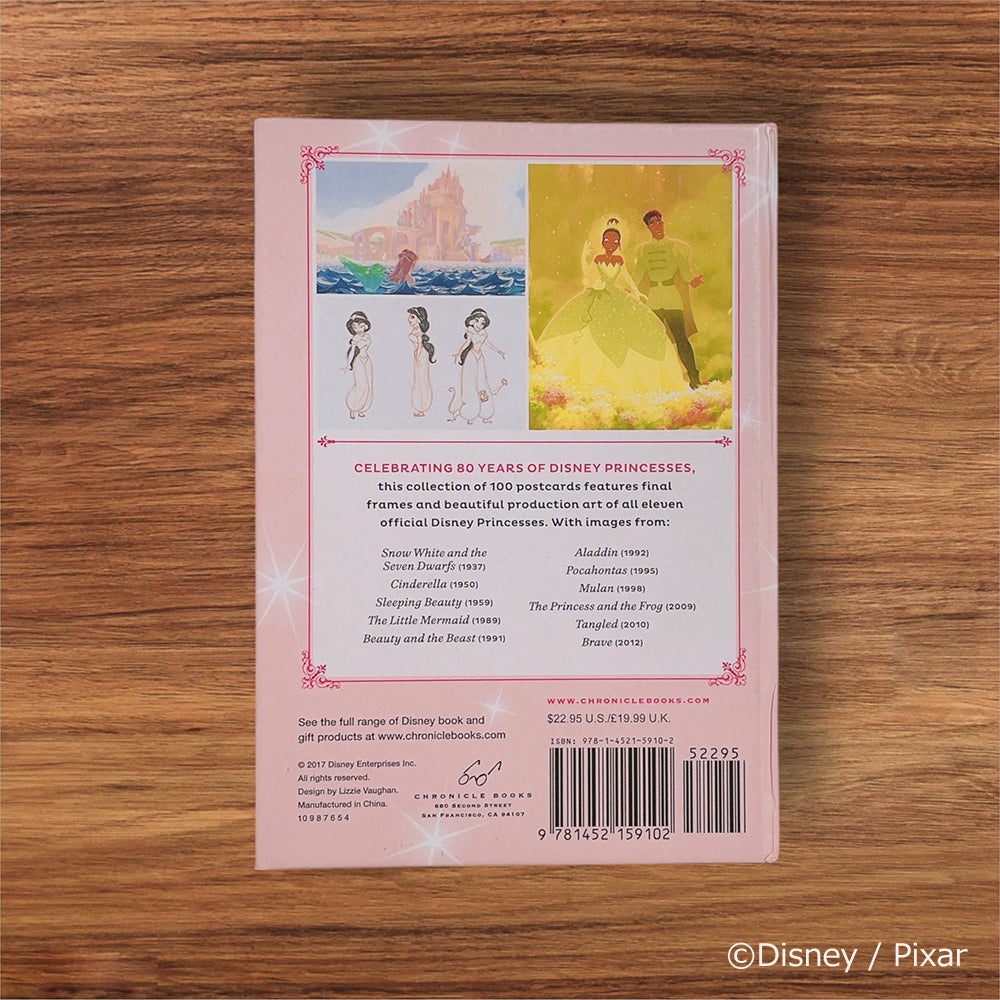 Disney ポストカードボックス  「PRINCESS 」