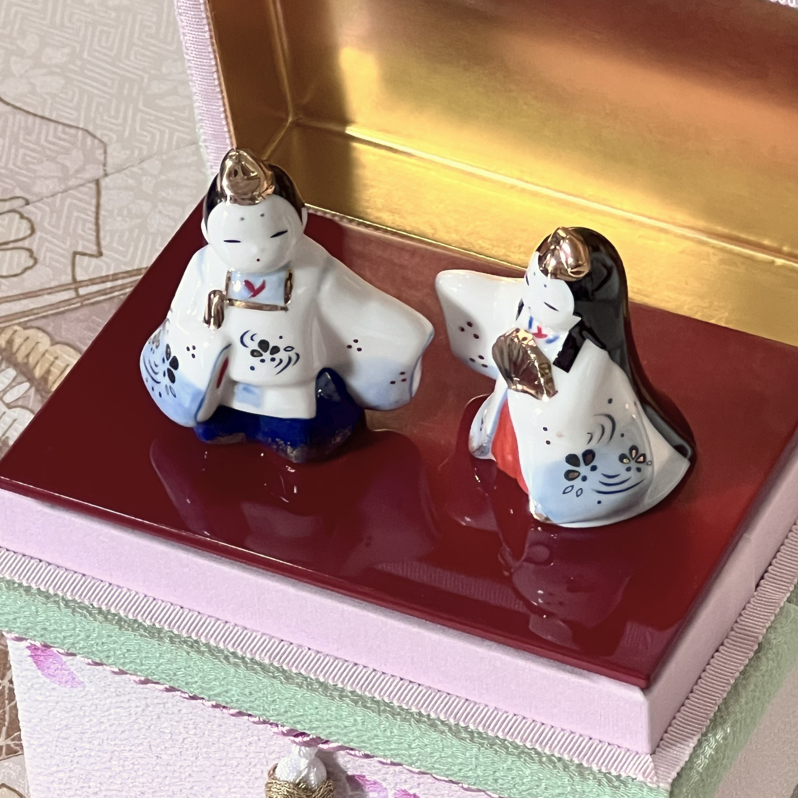 ミニ茶箱 　風の彩「金沢の春」