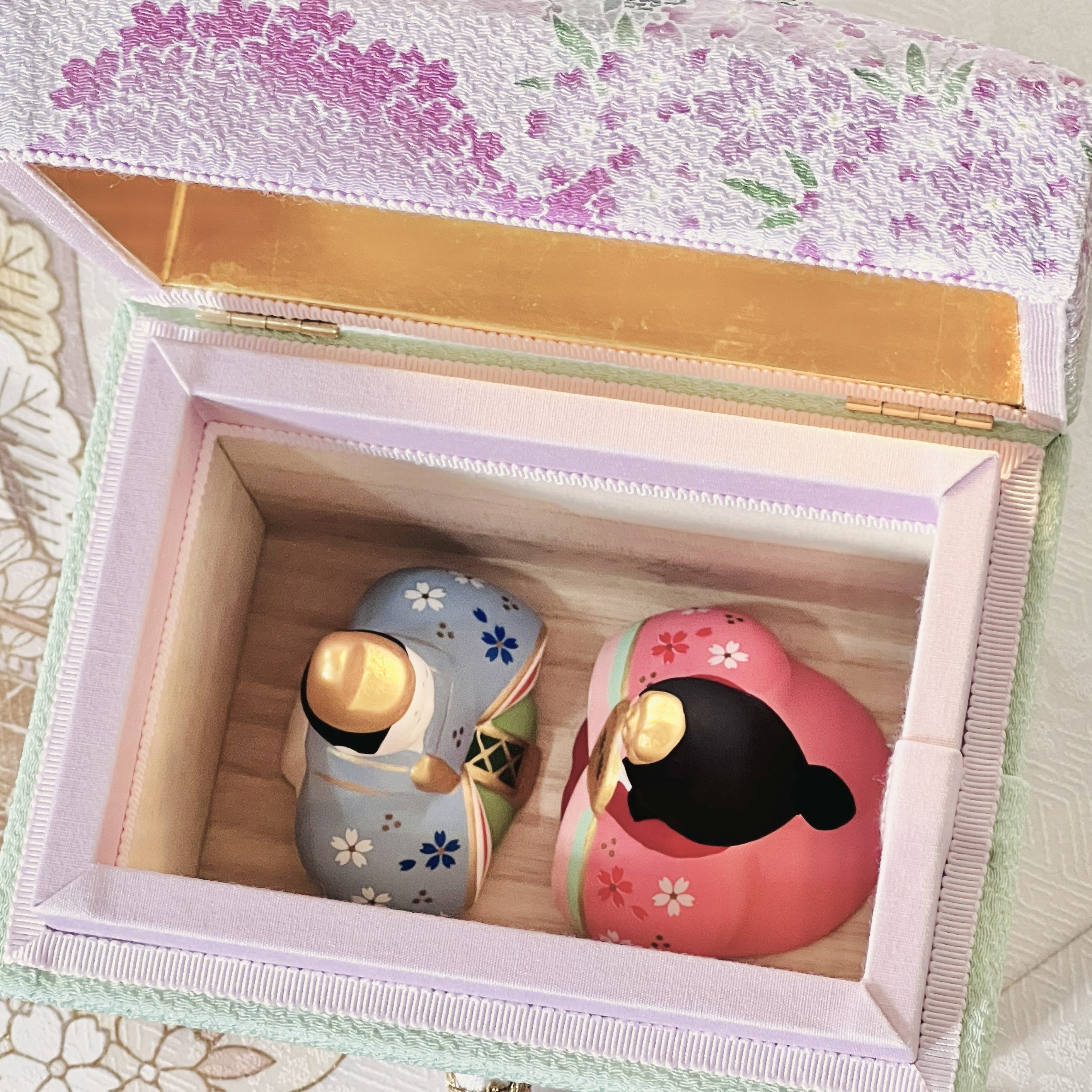 ミニ茶箱 　風の彩「金沢の春」