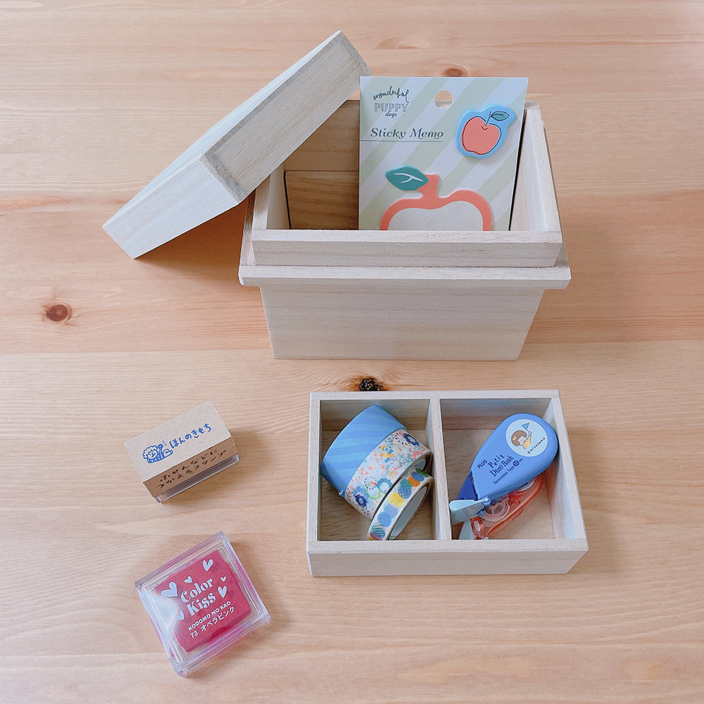 ミニ桐茶箱用　内箱・リングクッション・脚