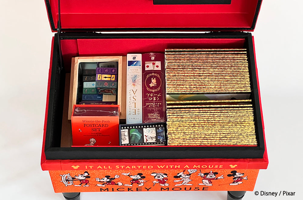 Disney ディズニー茶箱 LIBRARYin Nishijin Chabako