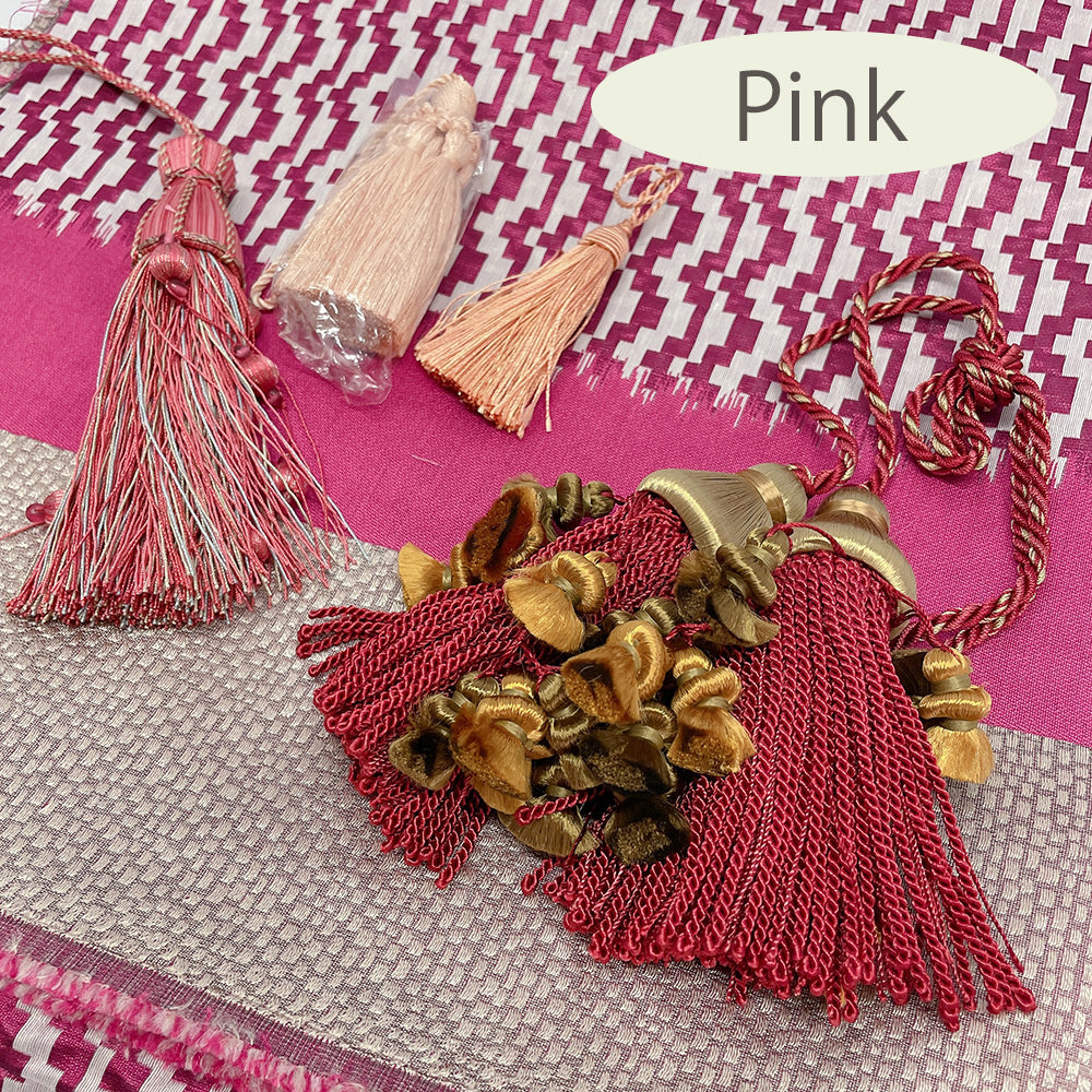 【お楽しみ福袋】豪華生地・タッセルセット　4種