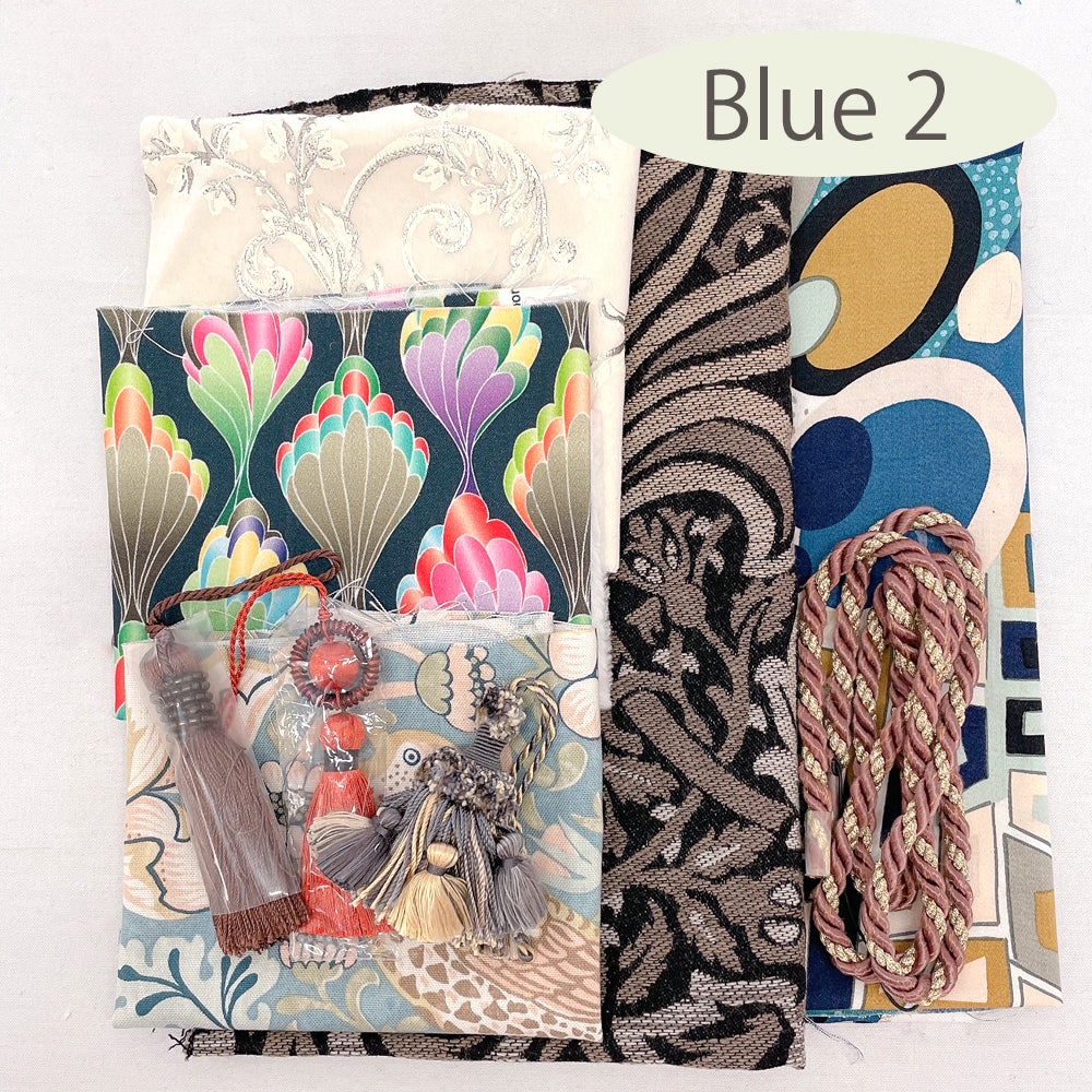 【お楽しみ福袋】モリス入りミニ生地・タッセルセット 5種