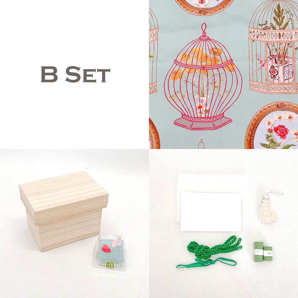 【お楽しみ福袋】koha*ミニ茶箱制作キット　3種