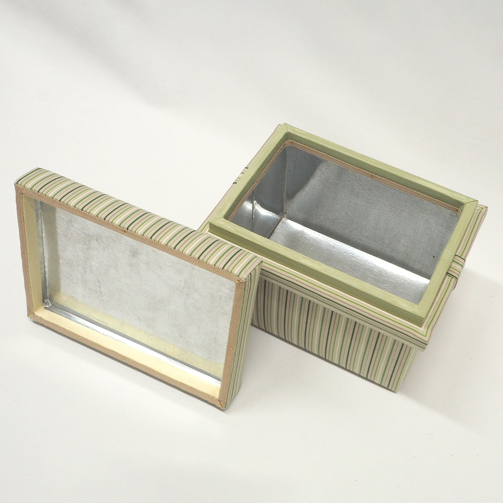 インテリア茶箱 1K型　小倉織 「凉雨」