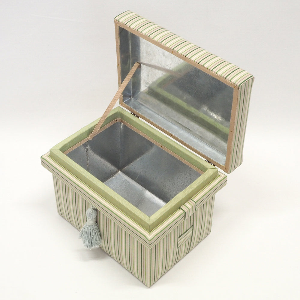 インテリア茶箱 1K型　小倉織 「凉雨」