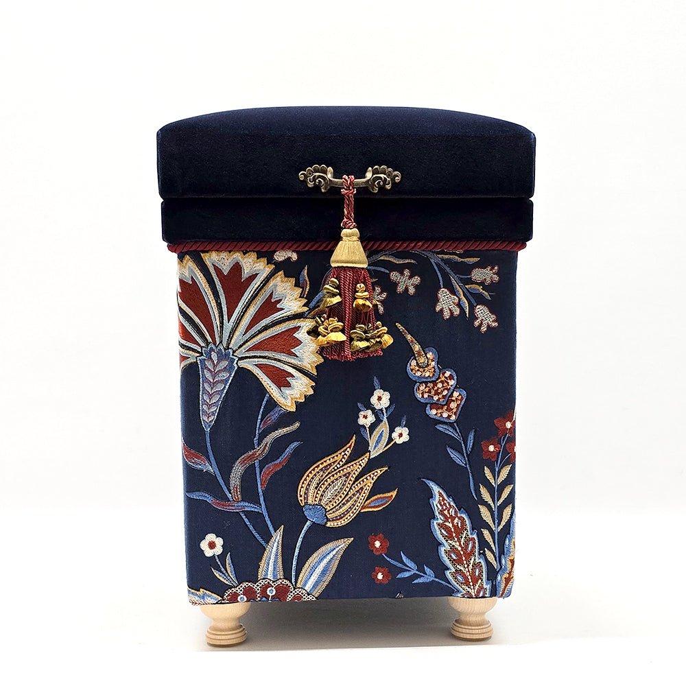 【準備中】　インテリア茶箱 STOOL型　ManuelCanovas 「Siki Terre de Sienne」