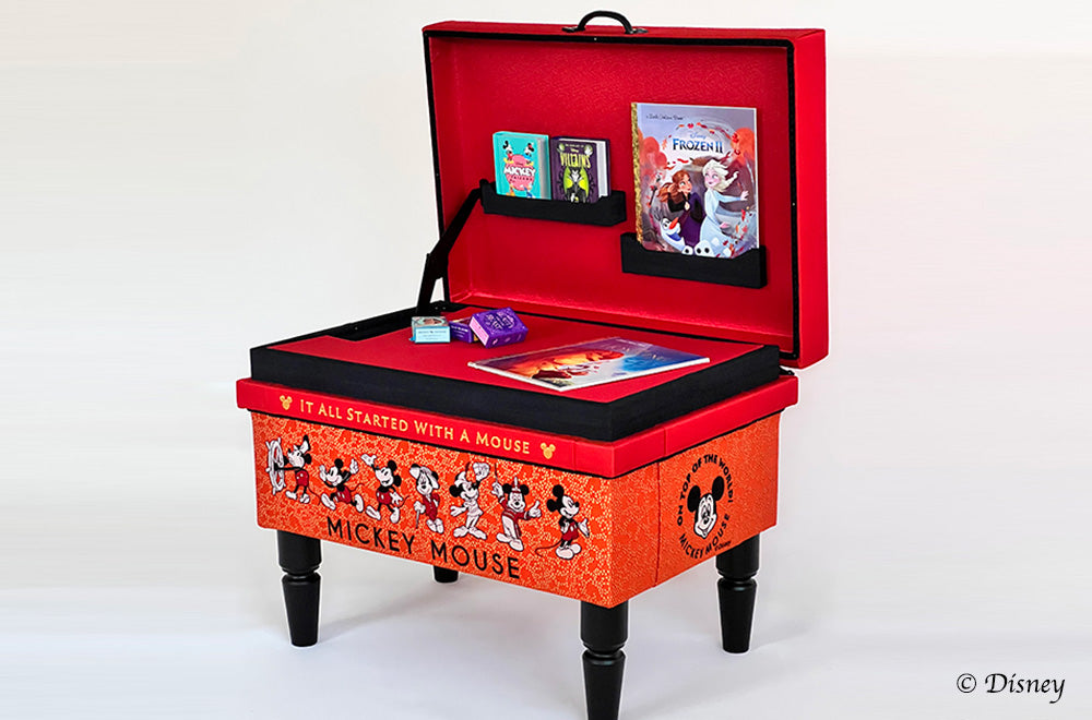 Disney  ディズニー茶箱   LIBRARYin Nishijin Chabako